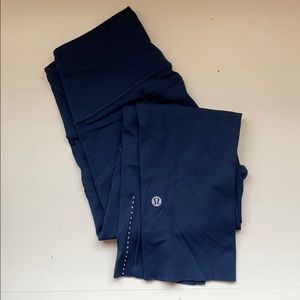 Lululemon Fast and free crop reflective